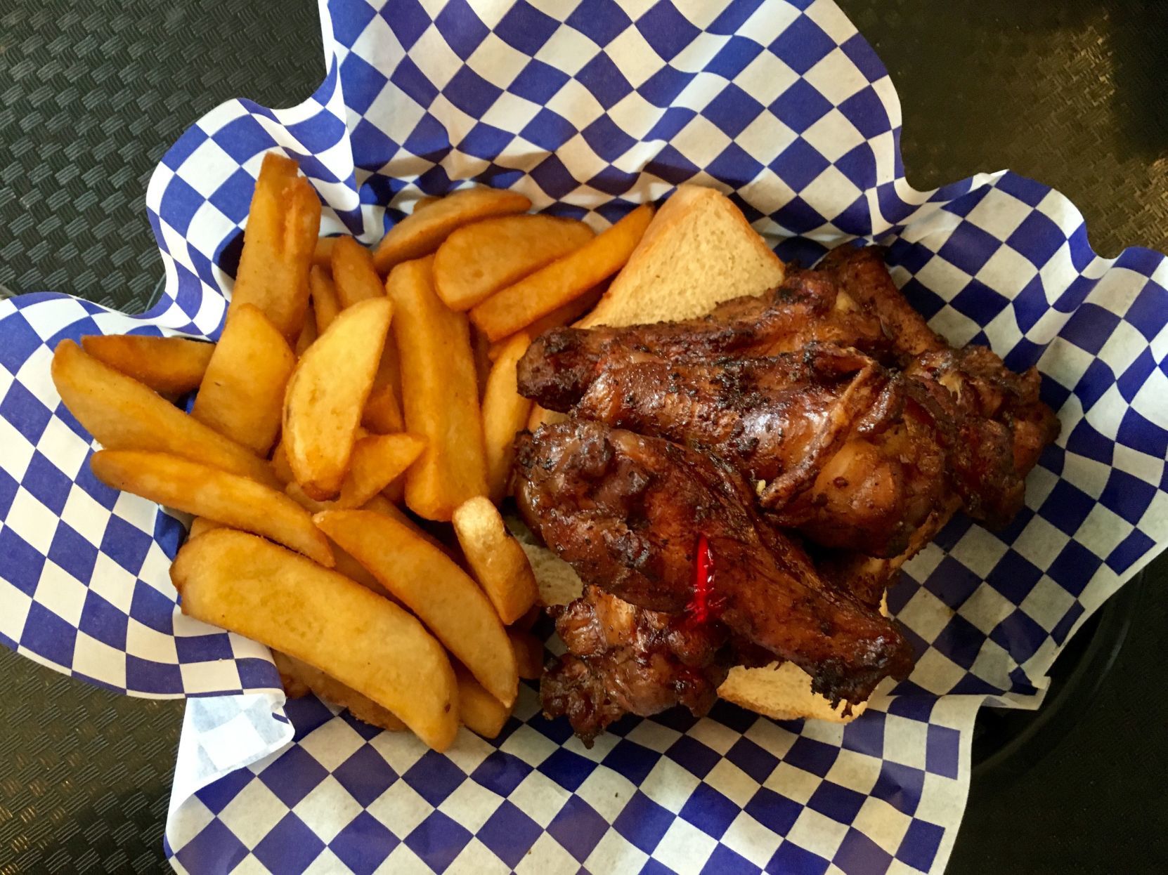 Gobble stop wings
